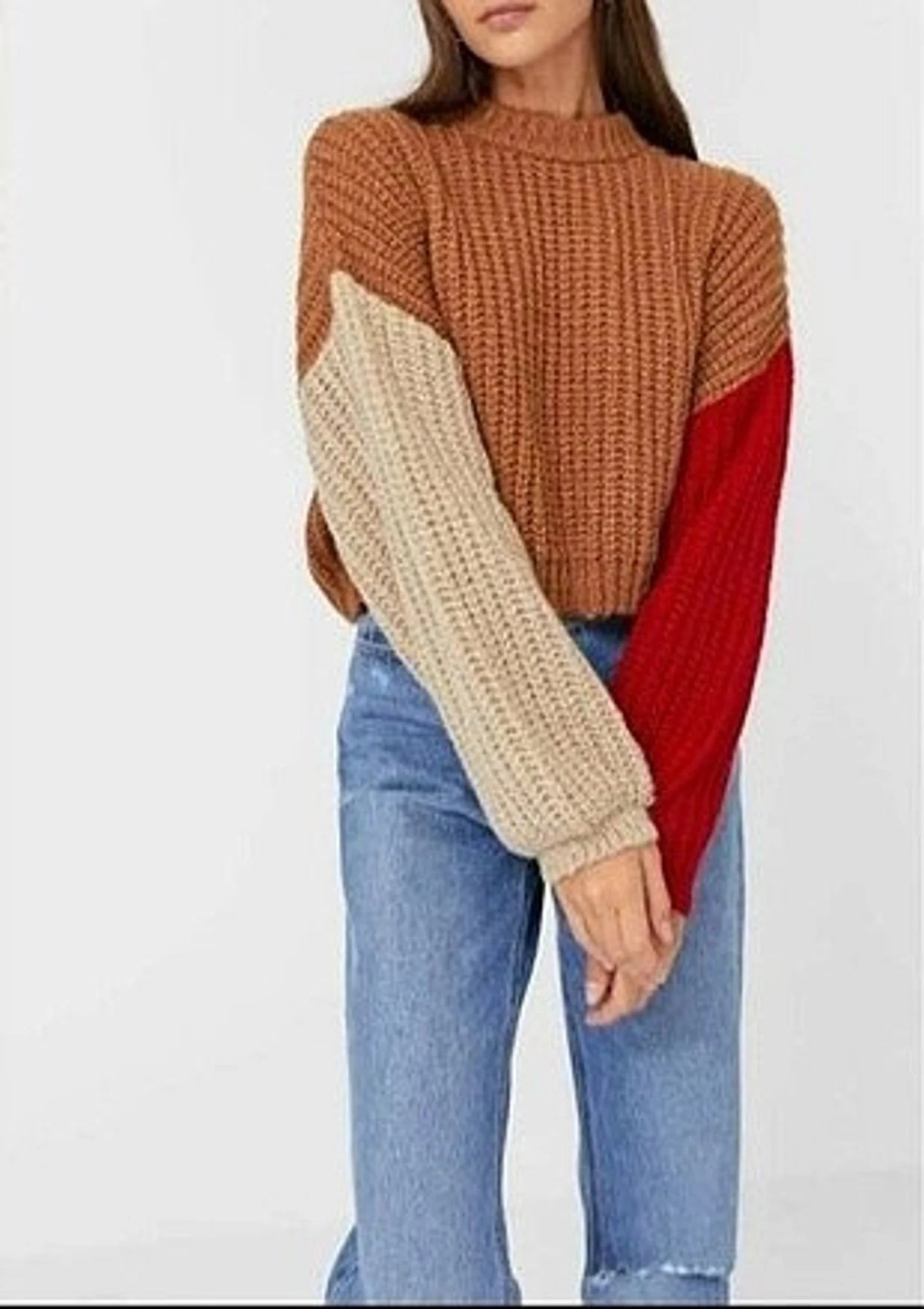 Modern Multitone Pullover Crochet Pattern