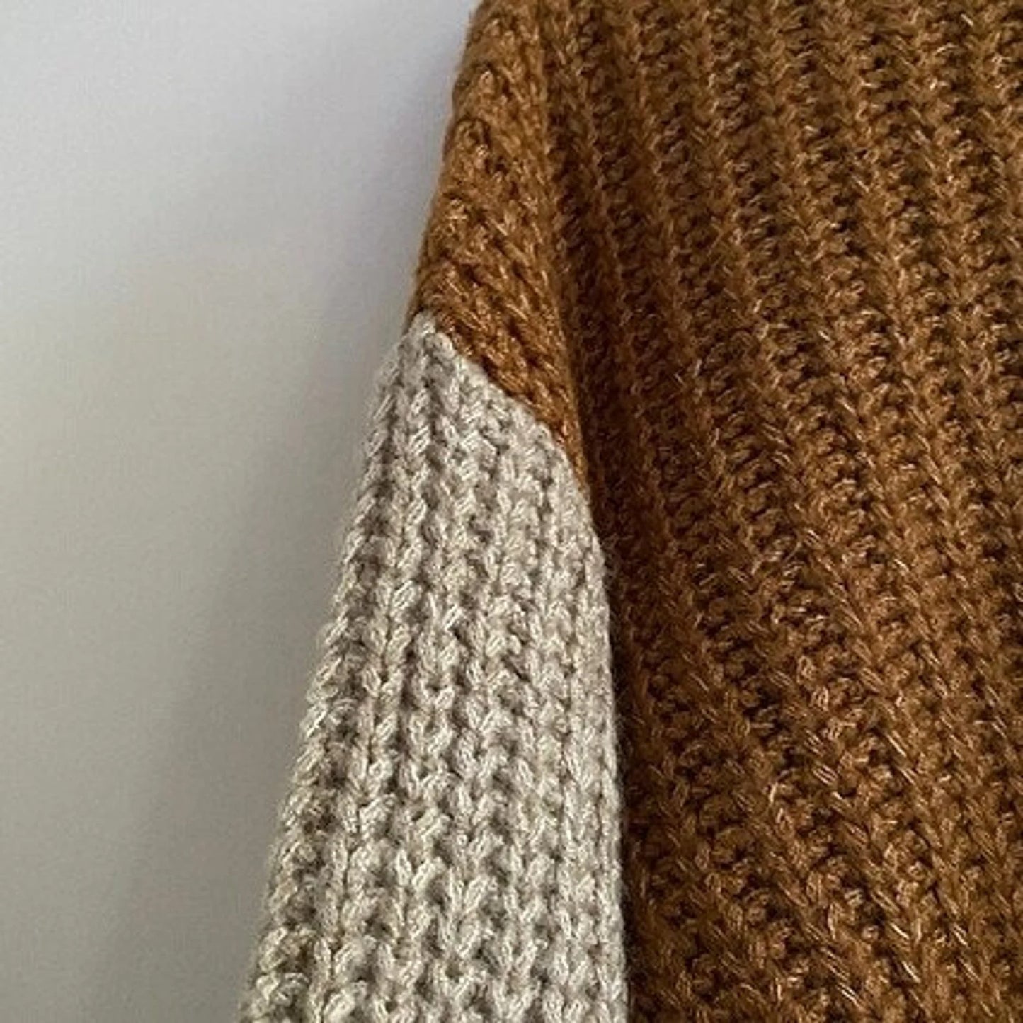 Modern Multitone Pullover Crochet Pattern