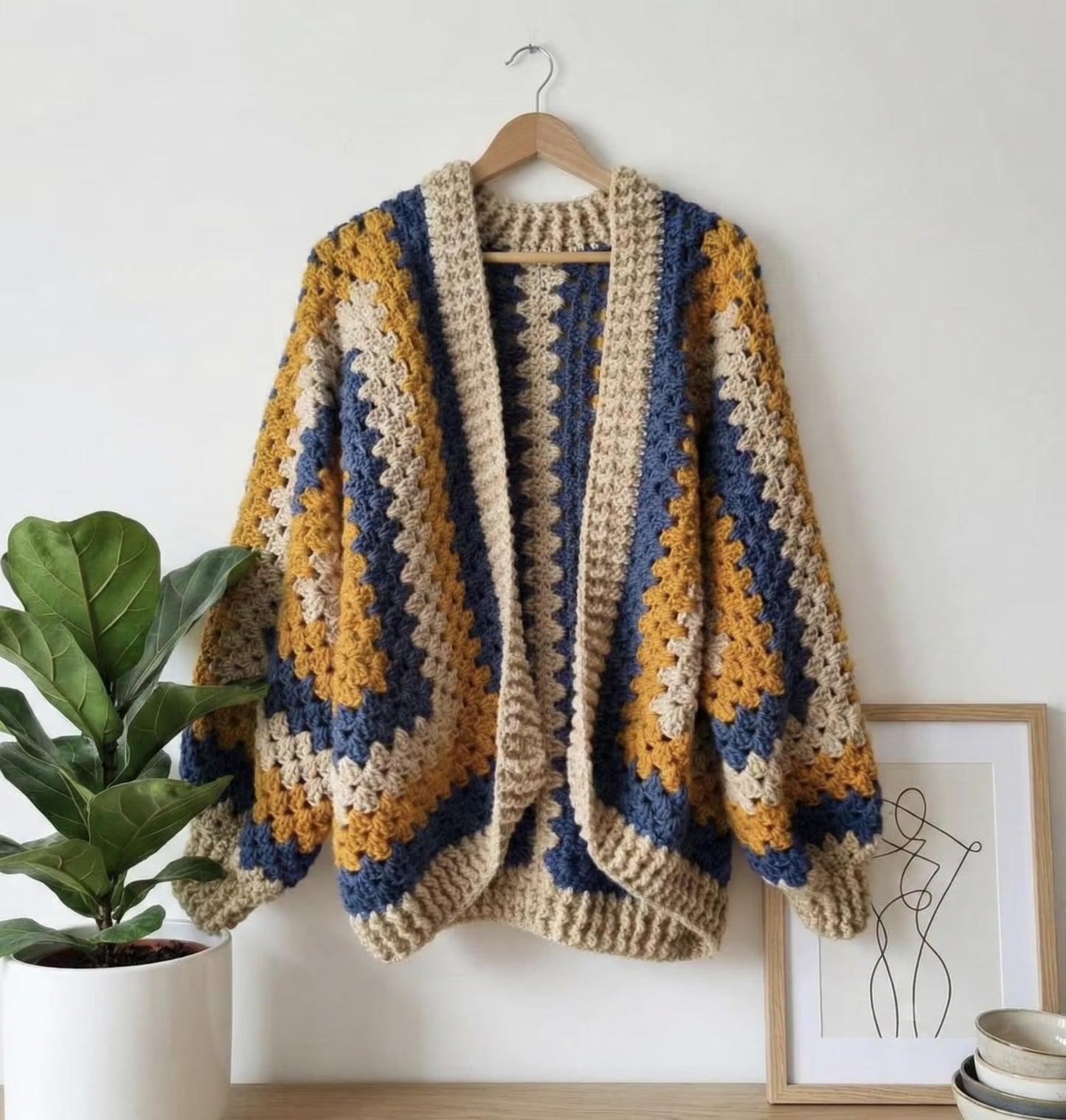 Beginner-Friendly Geometric Layer Crochet Pattern