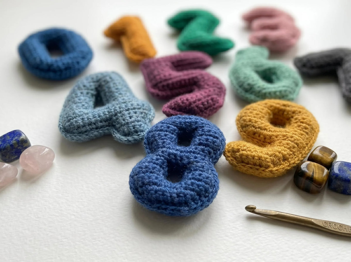 Counting Numbers 0–9 Crochet Pattern
