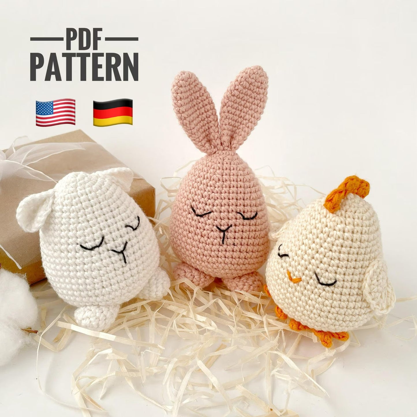 Festive Egg Nest Companion Crochet Pattern
