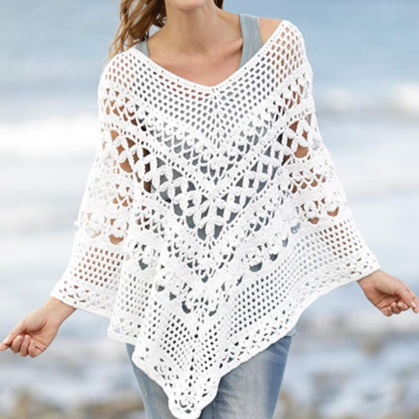 Lightweight Vacation Throwover Crochet Pattern
