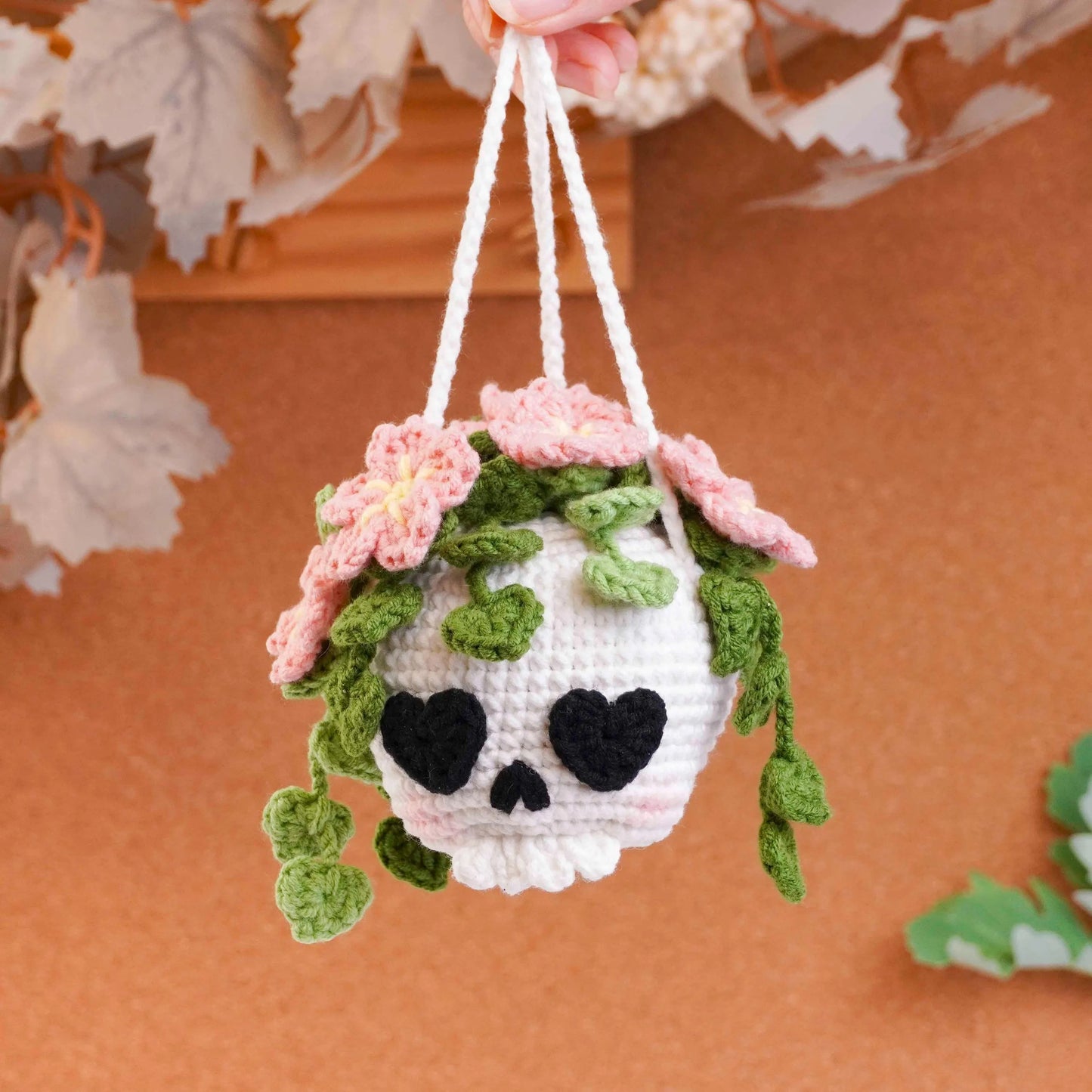 Enchanted Skull Garden Crochet Pattern