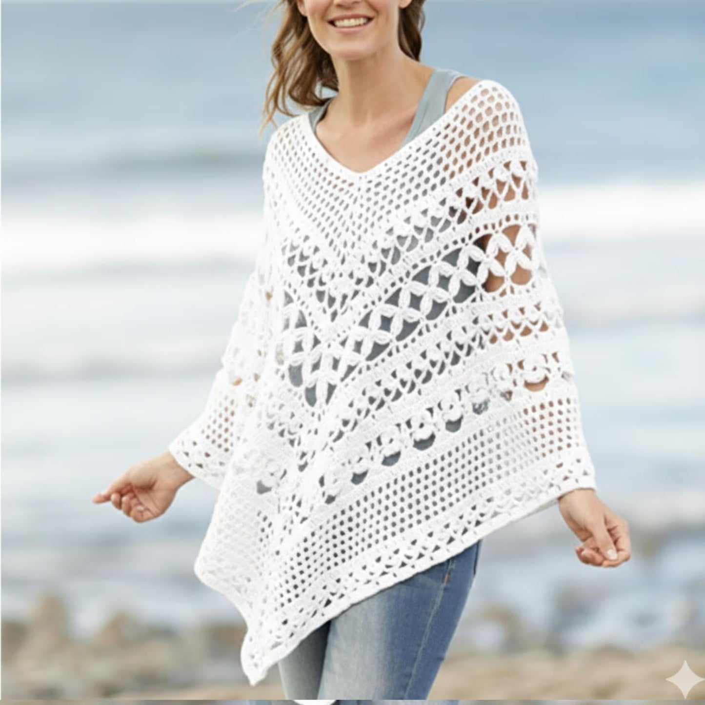 Lightweight Vacation Throwover Crochet Pattern