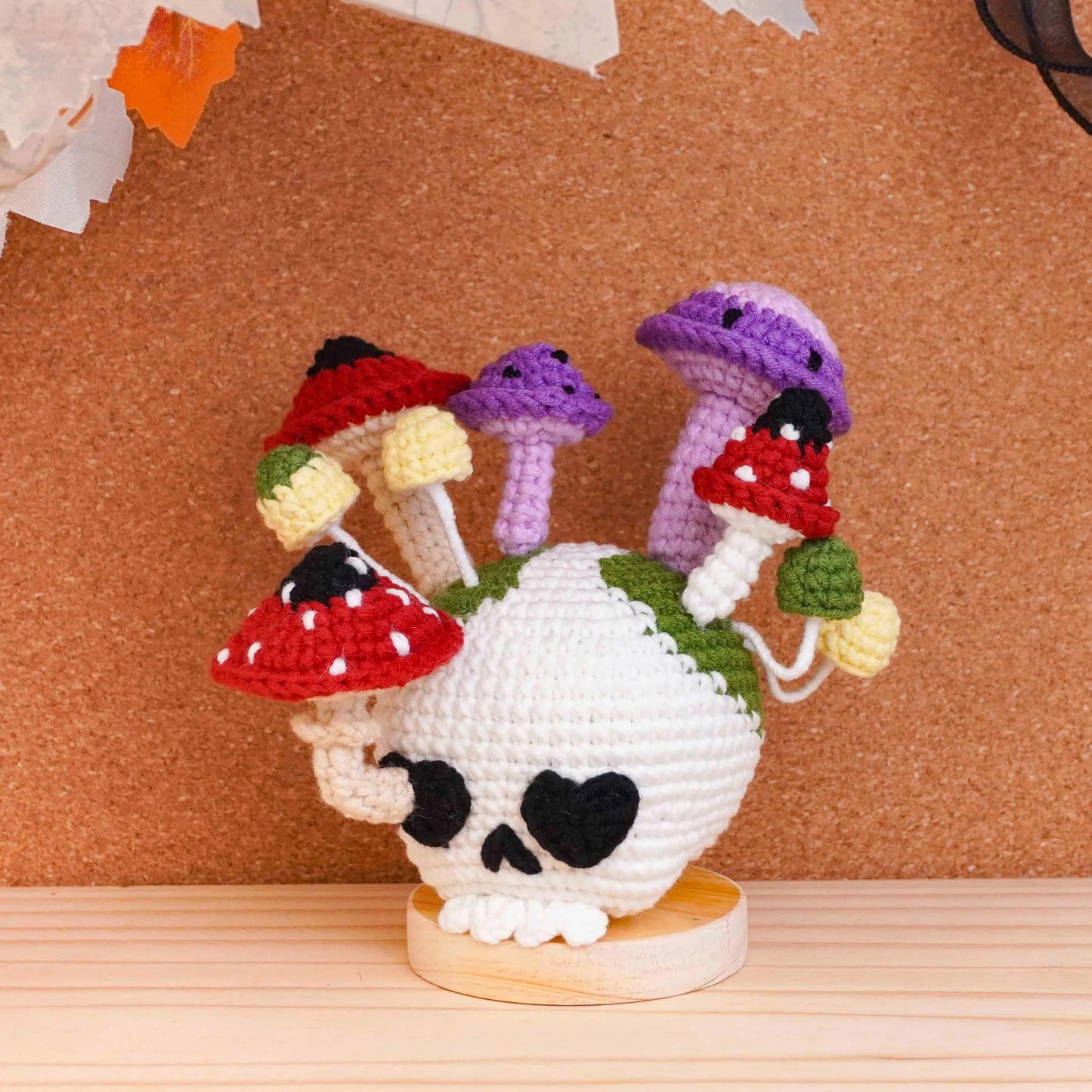 Enchanted Skull Garden Crochet Pattern