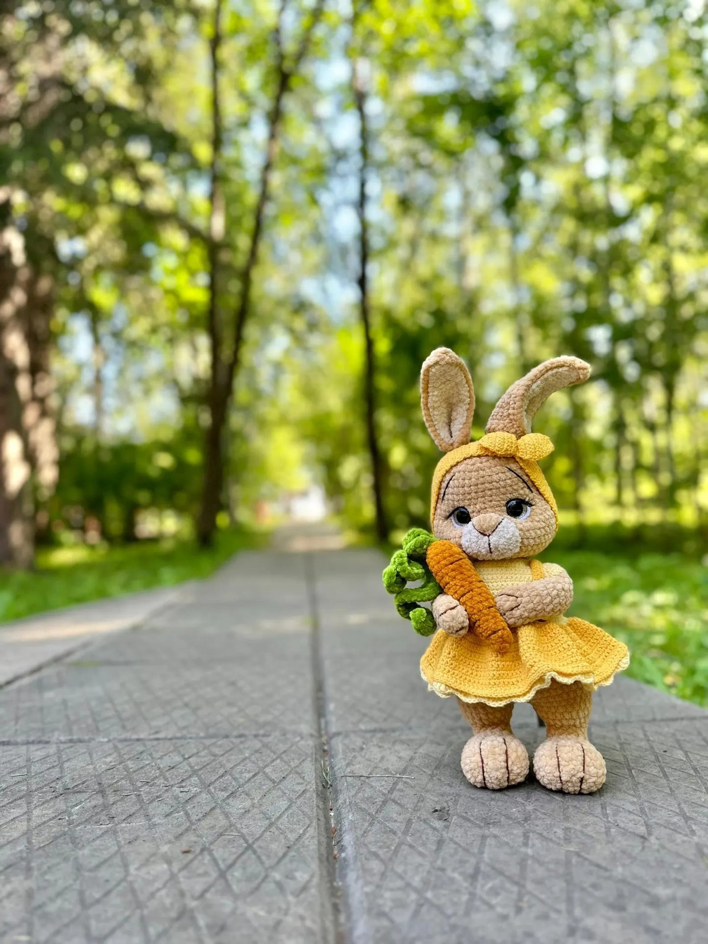 Little Meadow Bunny Amigurumi Crochet Pattern