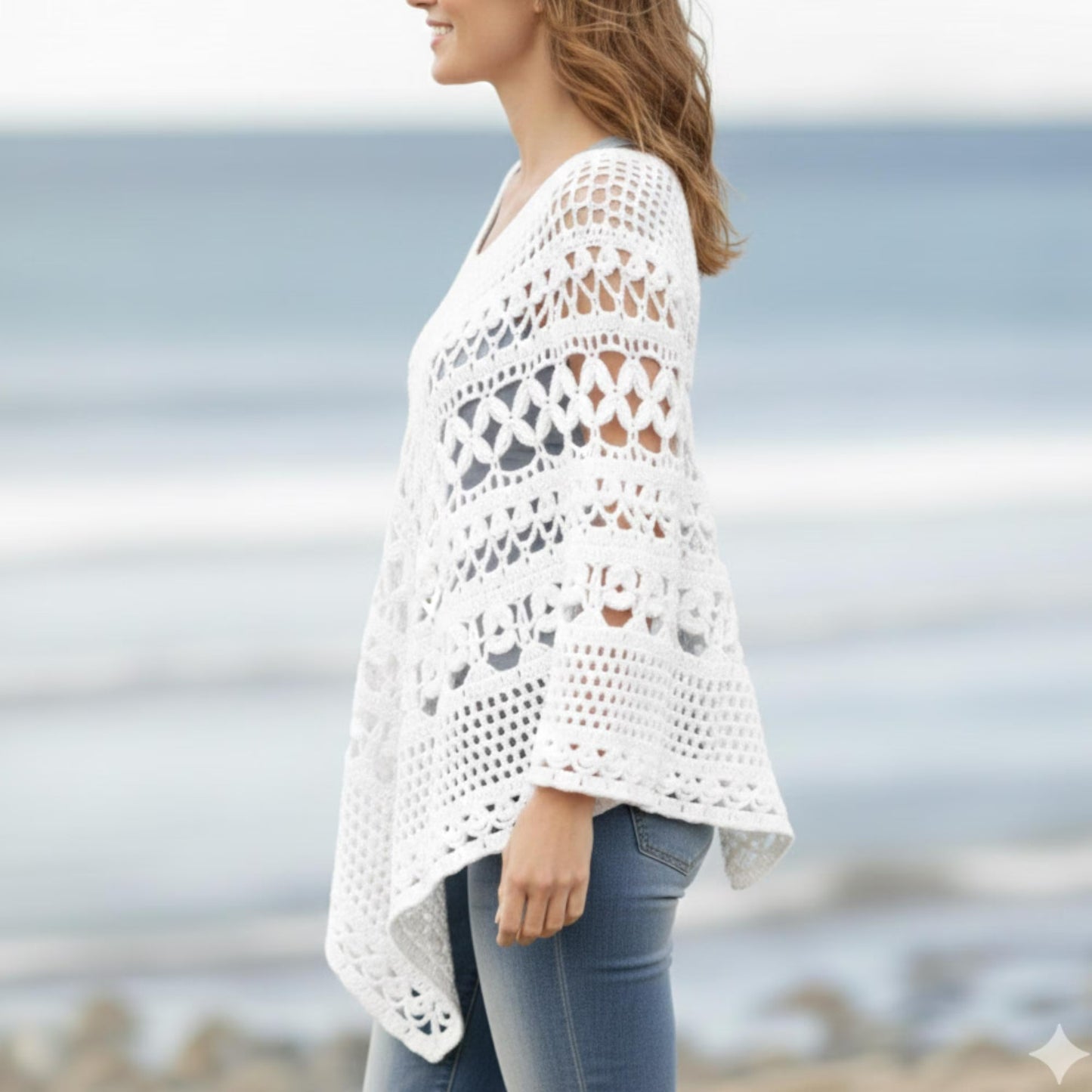 Lightweight Vacation Throwover Crochet Pattern