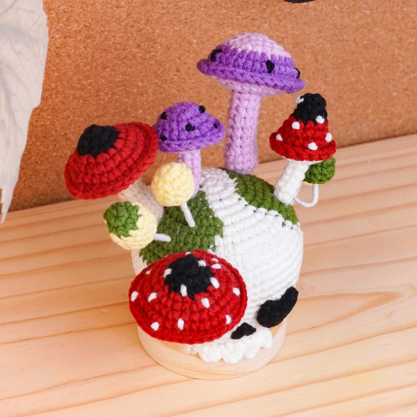 Enchanted Skull Garden Crochet Pattern