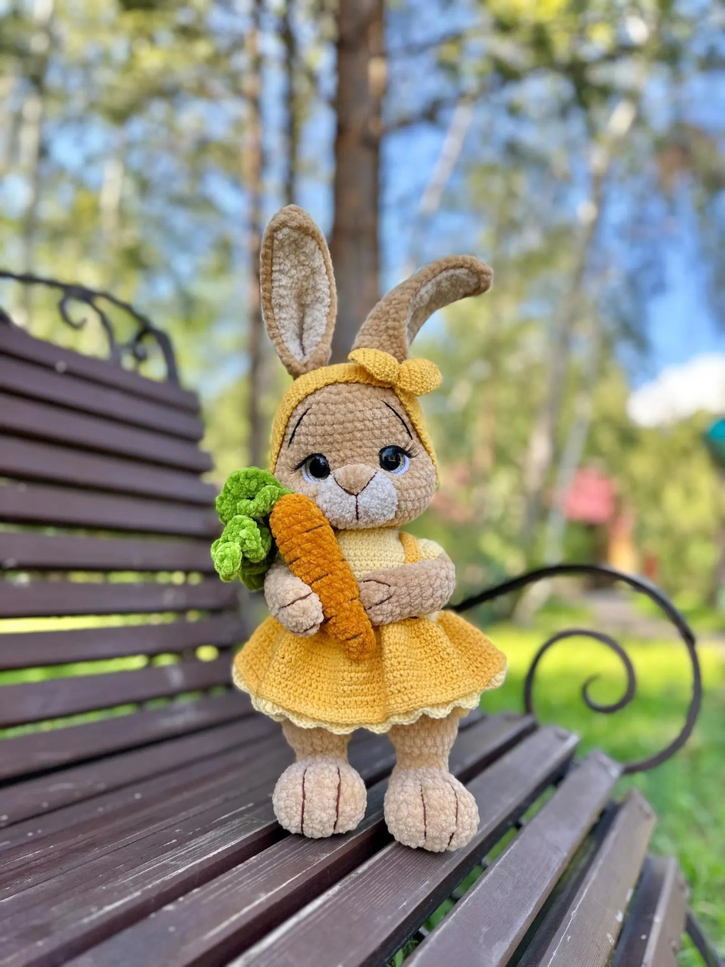Little Meadow Bunny Amigurumi Crochet Pattern