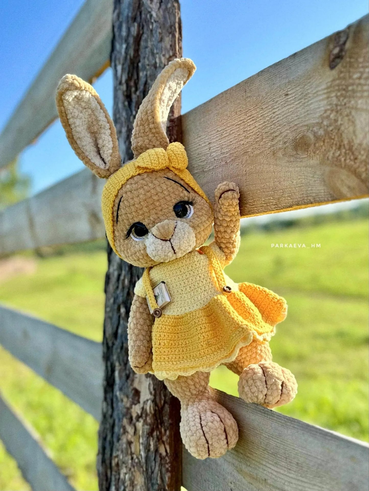 Little Meadow Bunny Amigurumi Crochet Pattern
