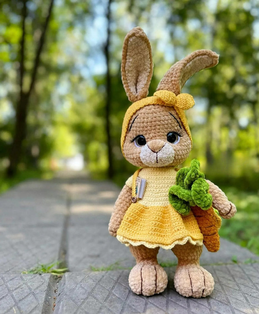 Little Meadow Bunny Amigurumi Crochet Pattern