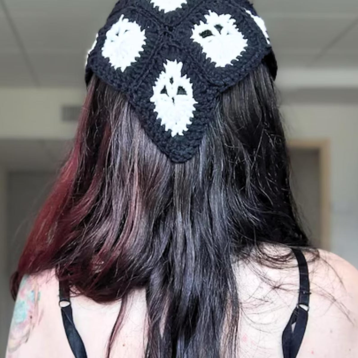 Spooky Skull Bandana Crochet Pattern