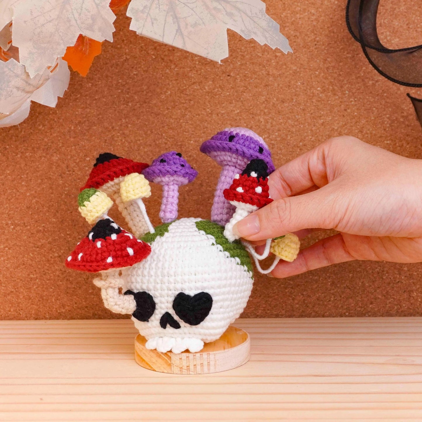 Enchanted Skull Garden Crochet Pattern
