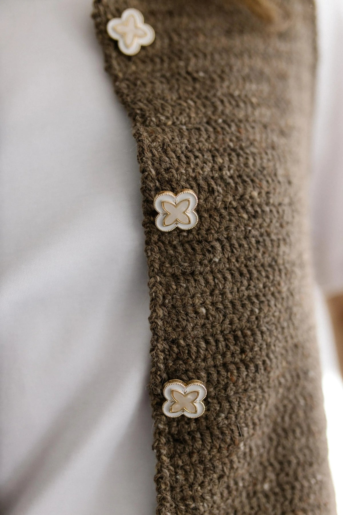 Bohemian Button-Front Layer Crochet Pattern