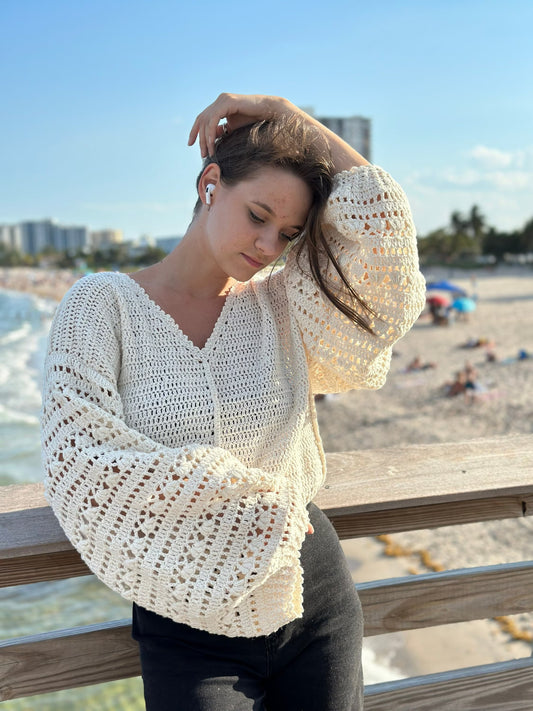 Delicate Openwork Summer Layer Crochet Pattern