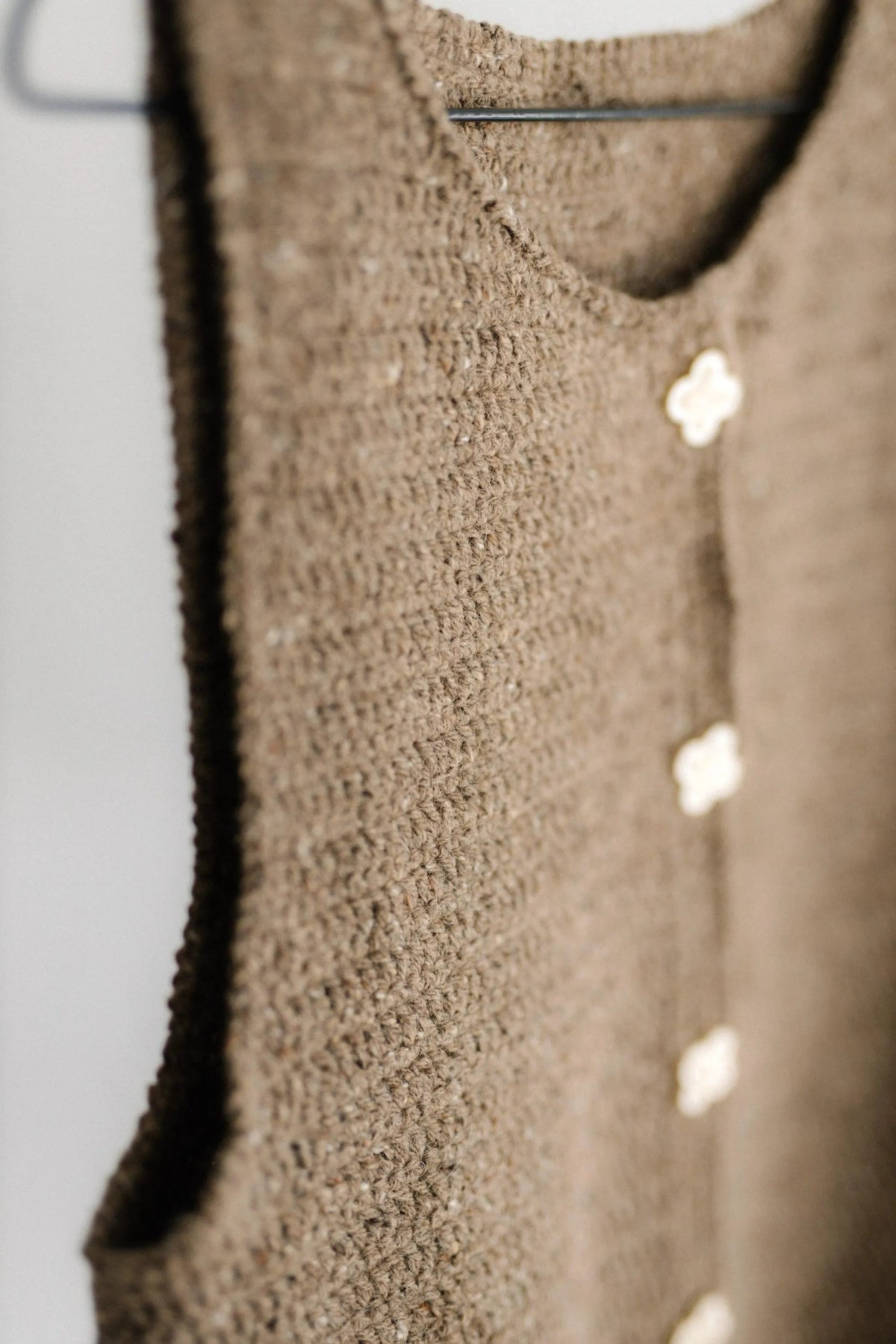 Bohemian Button-Front Layer Crochet Pattern