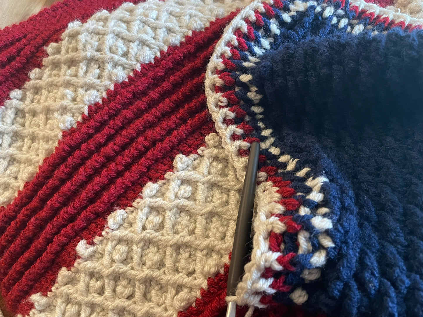 Patriotic Celebration Flag Crochet Pattern