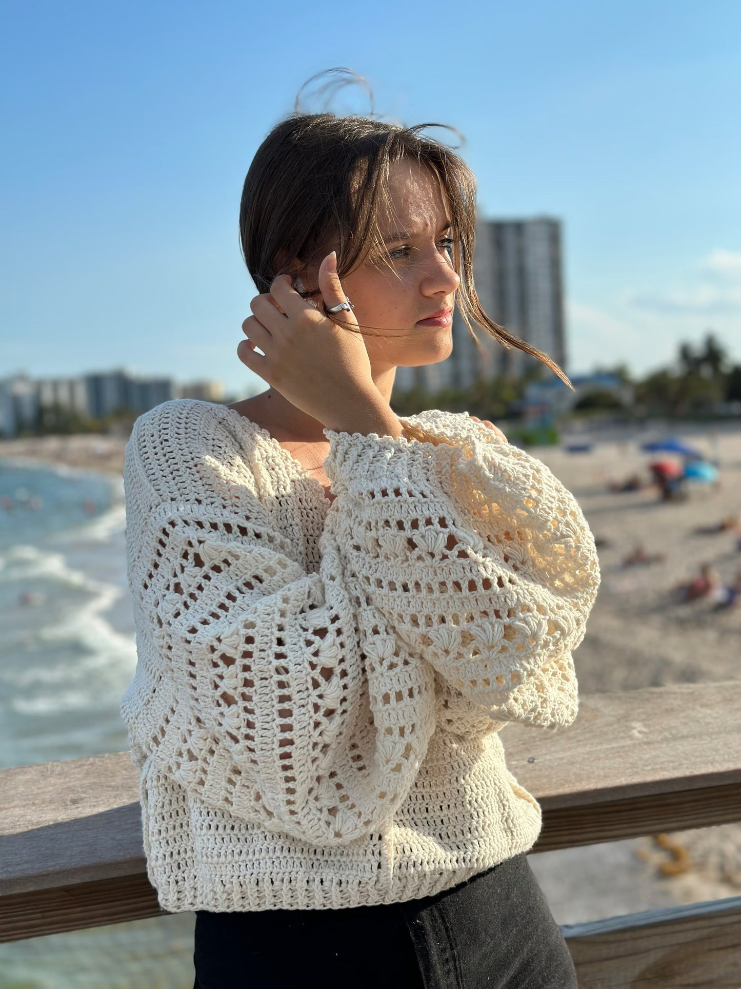 Delicate Openwork Summer Layer Crochet Pattern