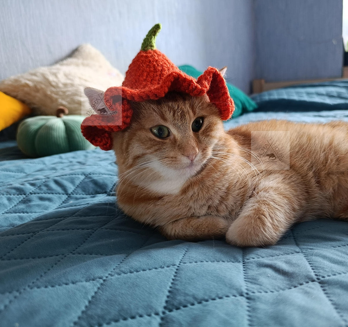 Spellcaster Cat Witch Hat Crochet Pattern