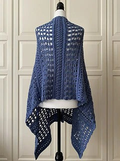 Sea Breeze Wrap Crochet Pattern