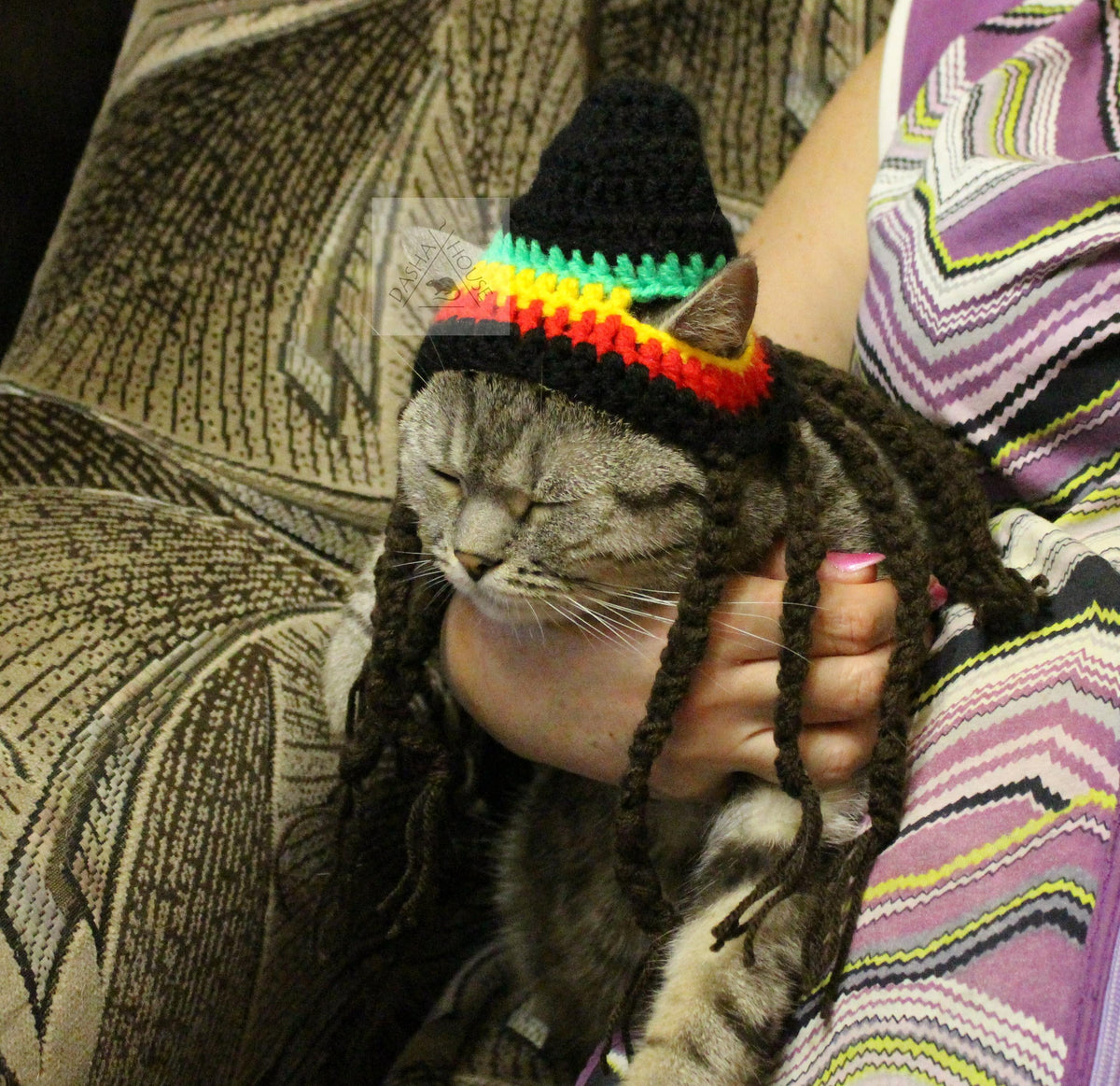 Spellcaster Cat Witch Hat Crochet Pattern