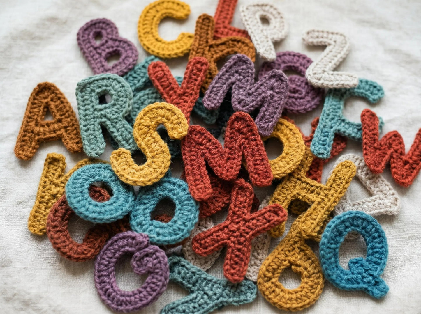 Easy Letter Shapes Crochet Pattern