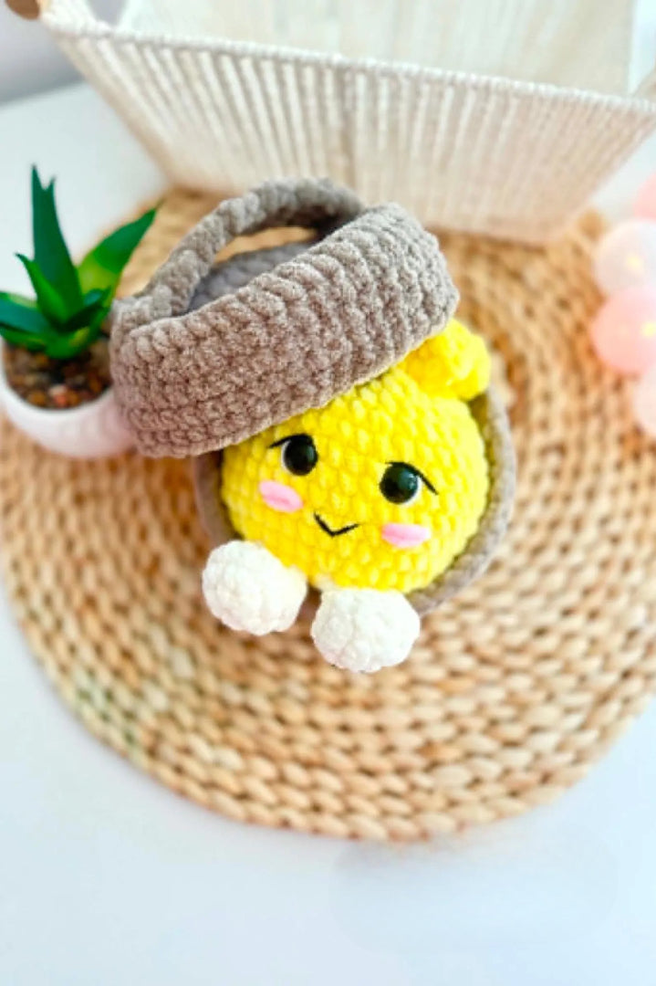 Dimple No-Sew Steamer Dumpling Crochet Pattern