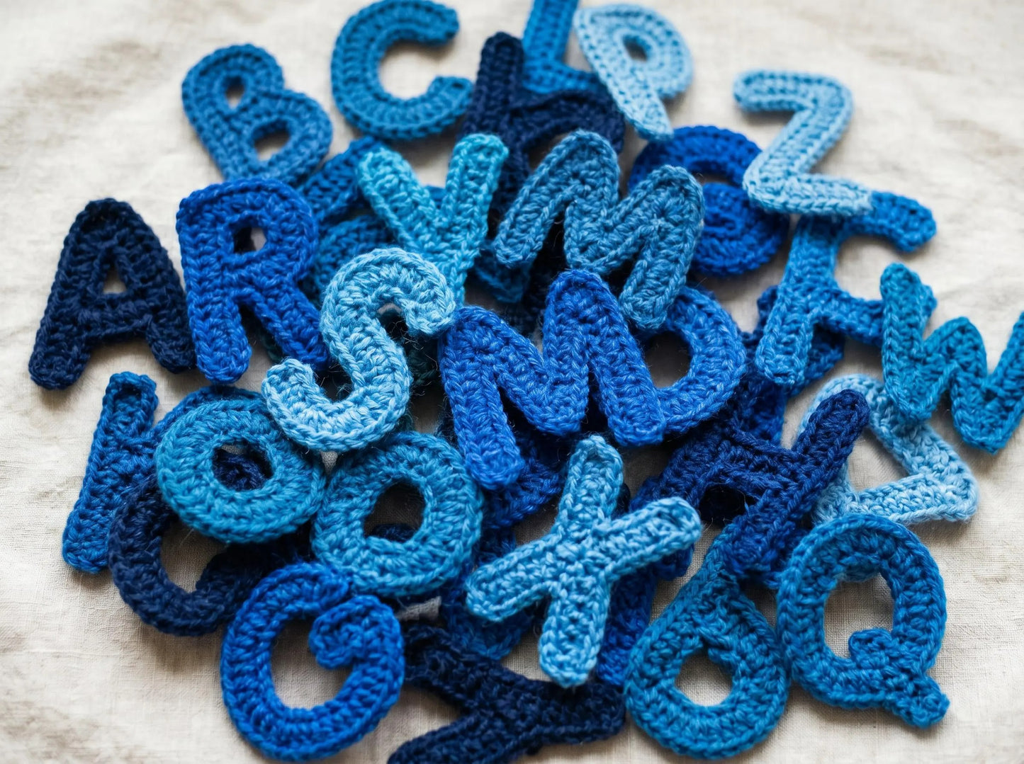 Easy Letter Shapes Crochet Pattern