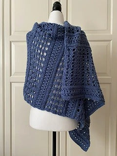 Sea Breeze Wrap Crochet Pattern