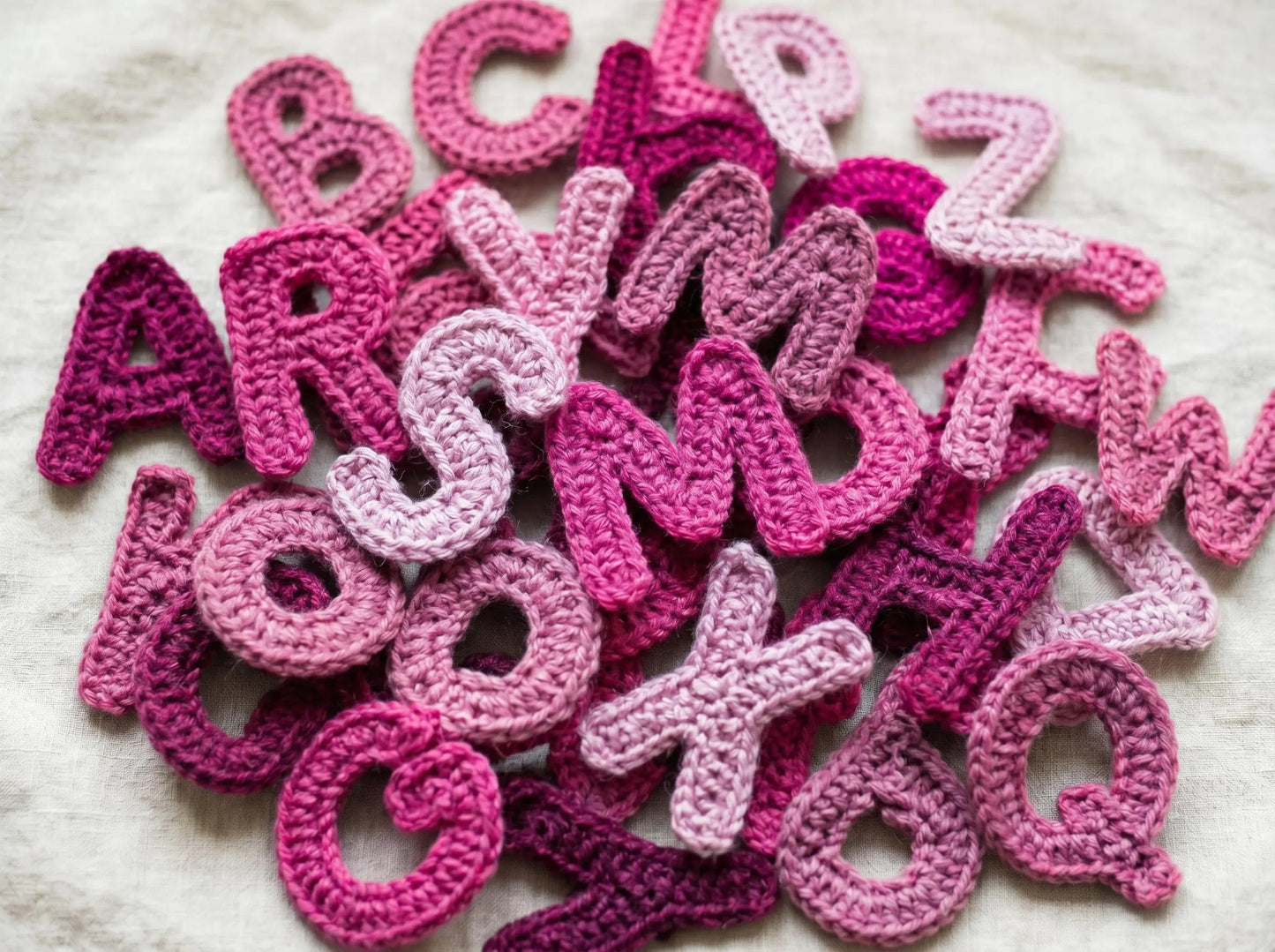 Easy Letter Shapes Crochet Pattern