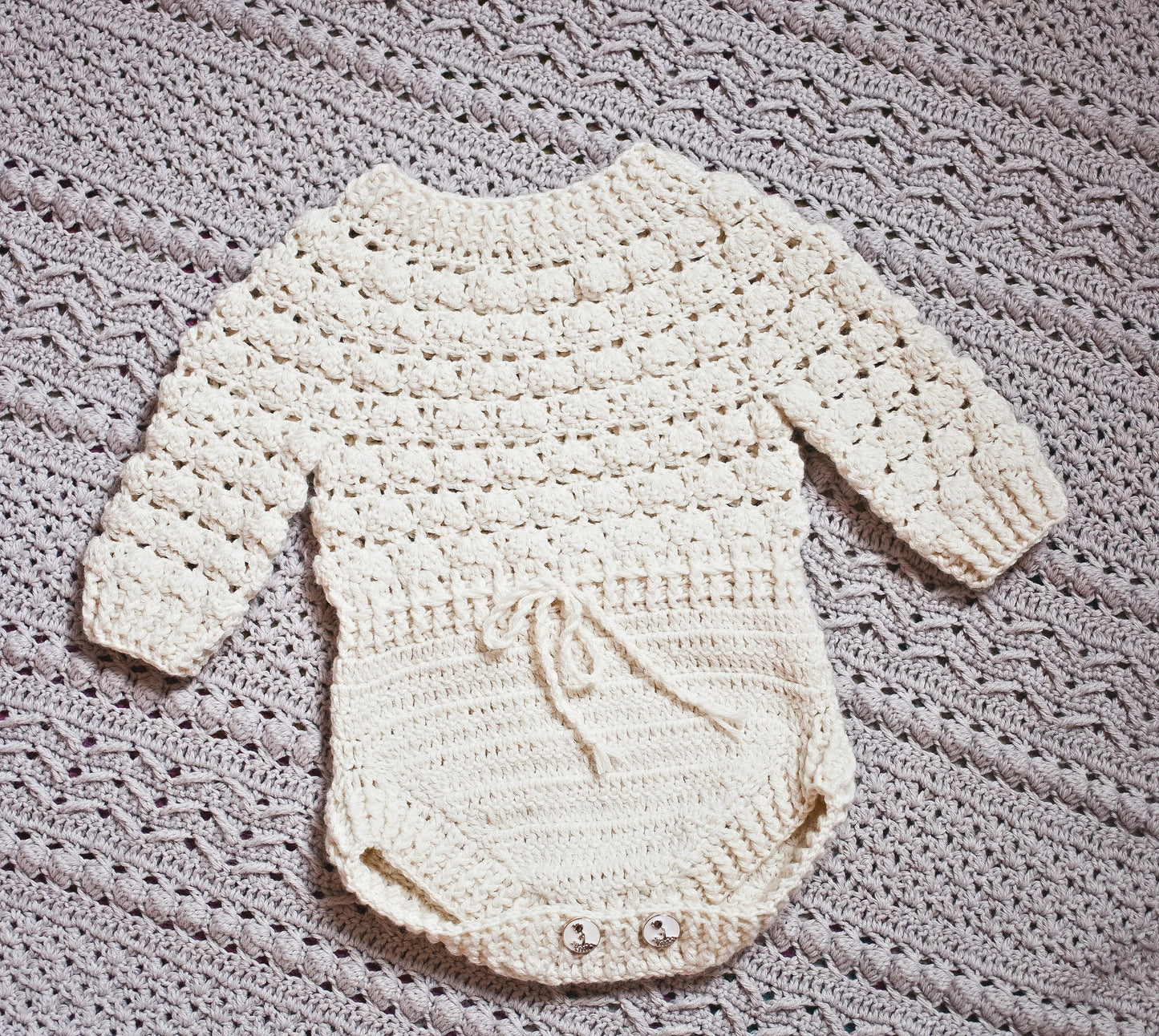 Longsleeve Onesie Crochet Pattern