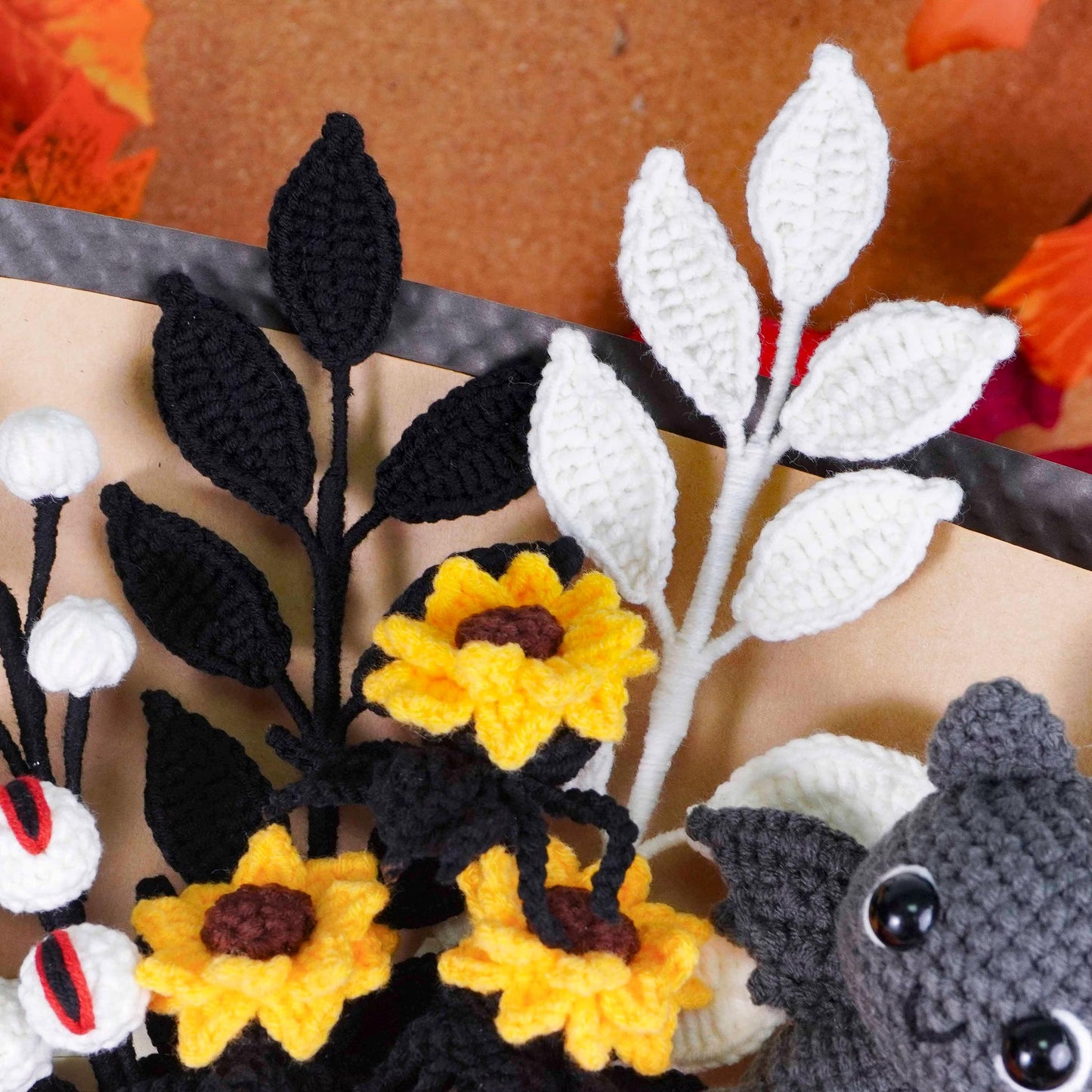 Bewitching Autumn Floral Collection Crochet Pattern