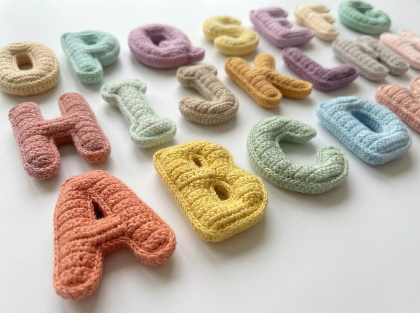 Playful Letter Builder Crochet Pattern