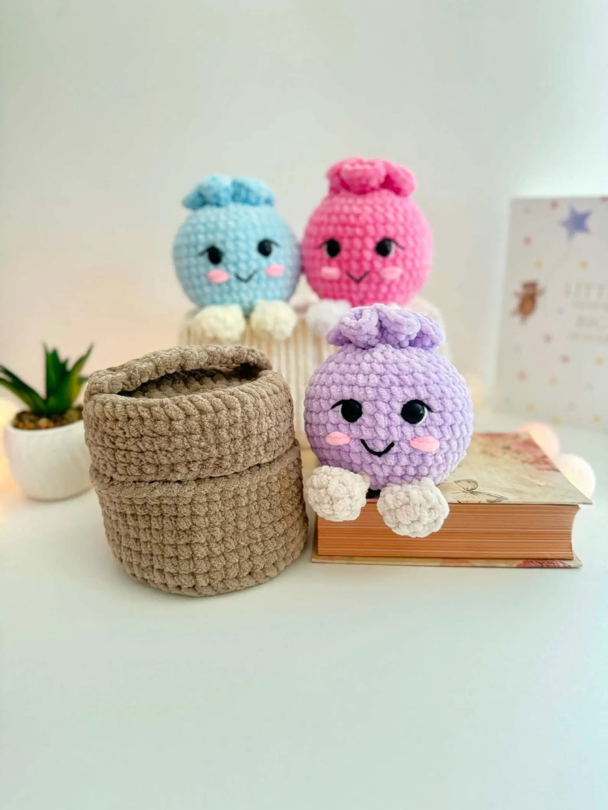 Dimple No-Sew Steamer Dumpling Crochet Pattern
