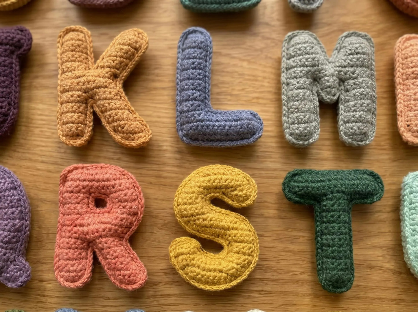 Playful Letter Builder Crochet Pattern