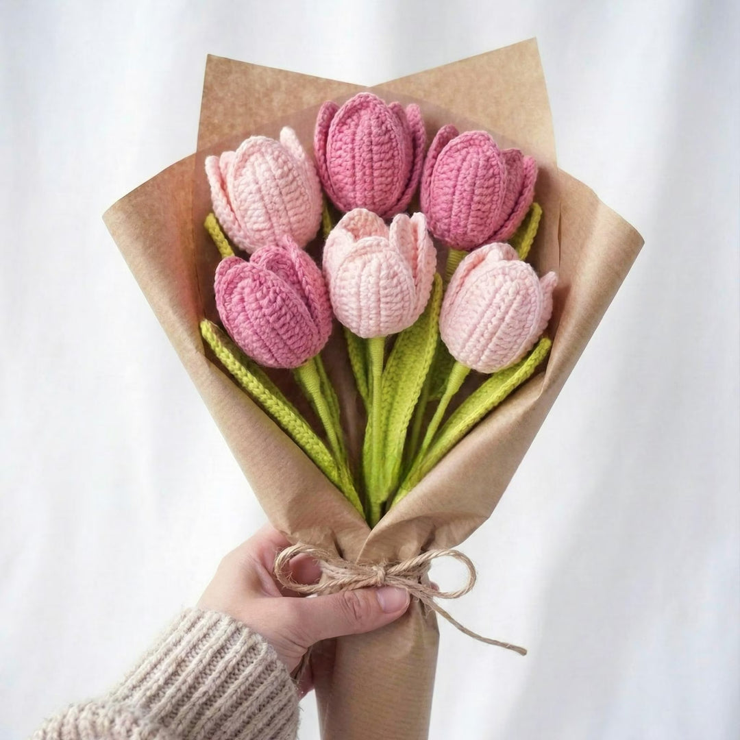 Lovely Tulips Decor Crochet Pattern