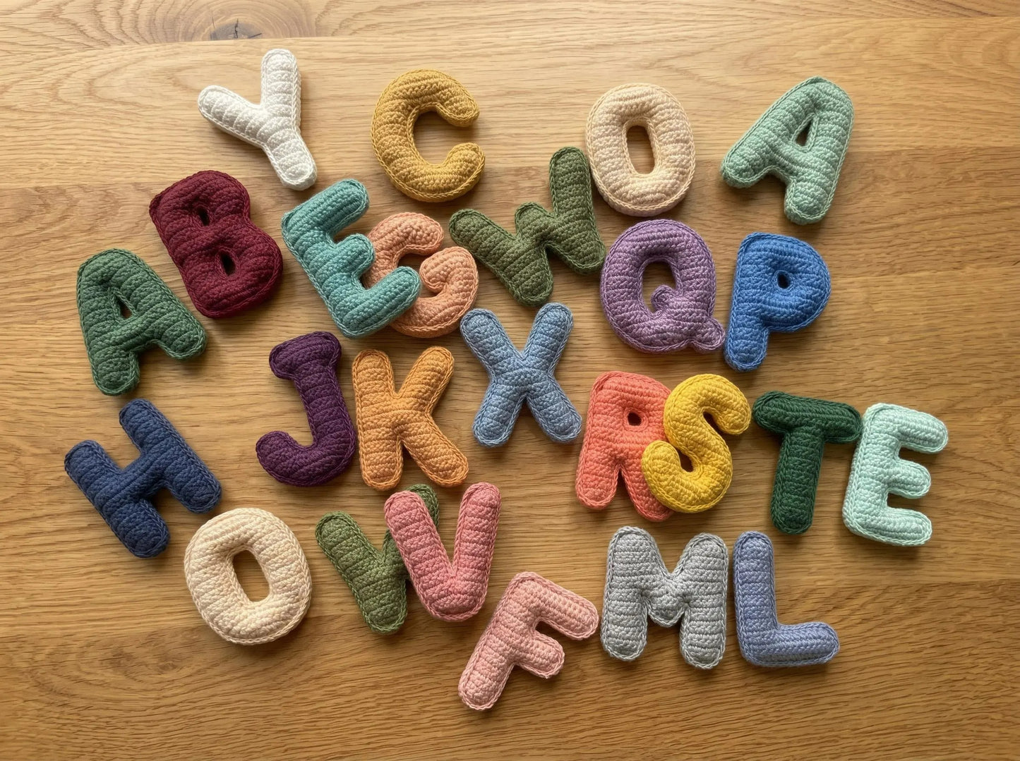Playful Letter Builder Crochet Pattern