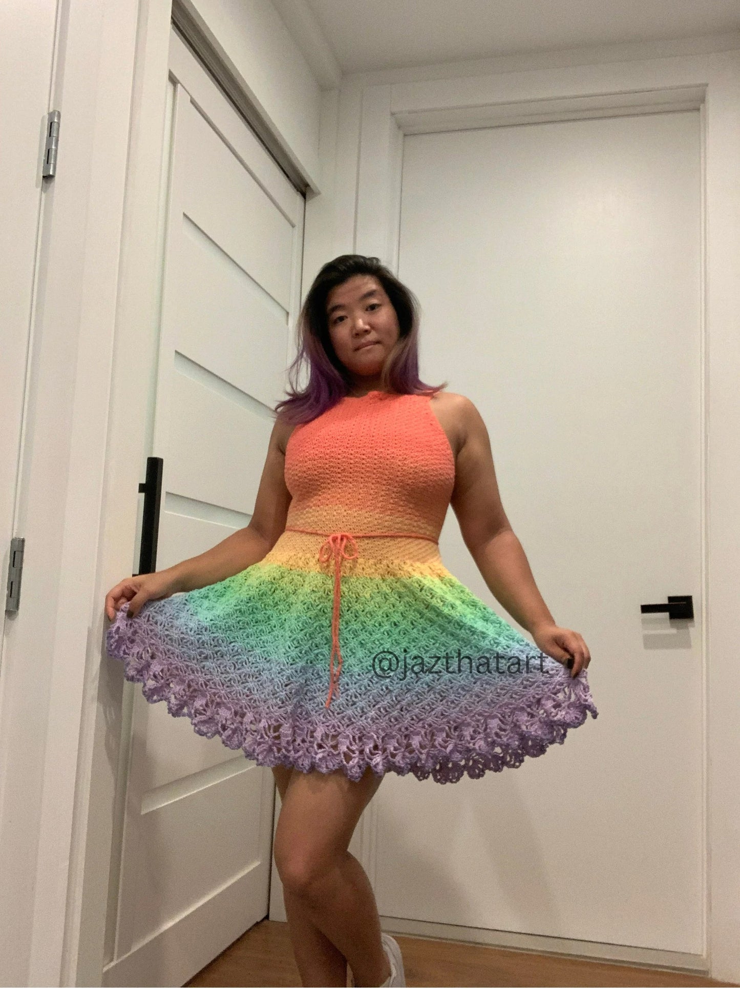 Classic Casual Dress Crochet Pattern