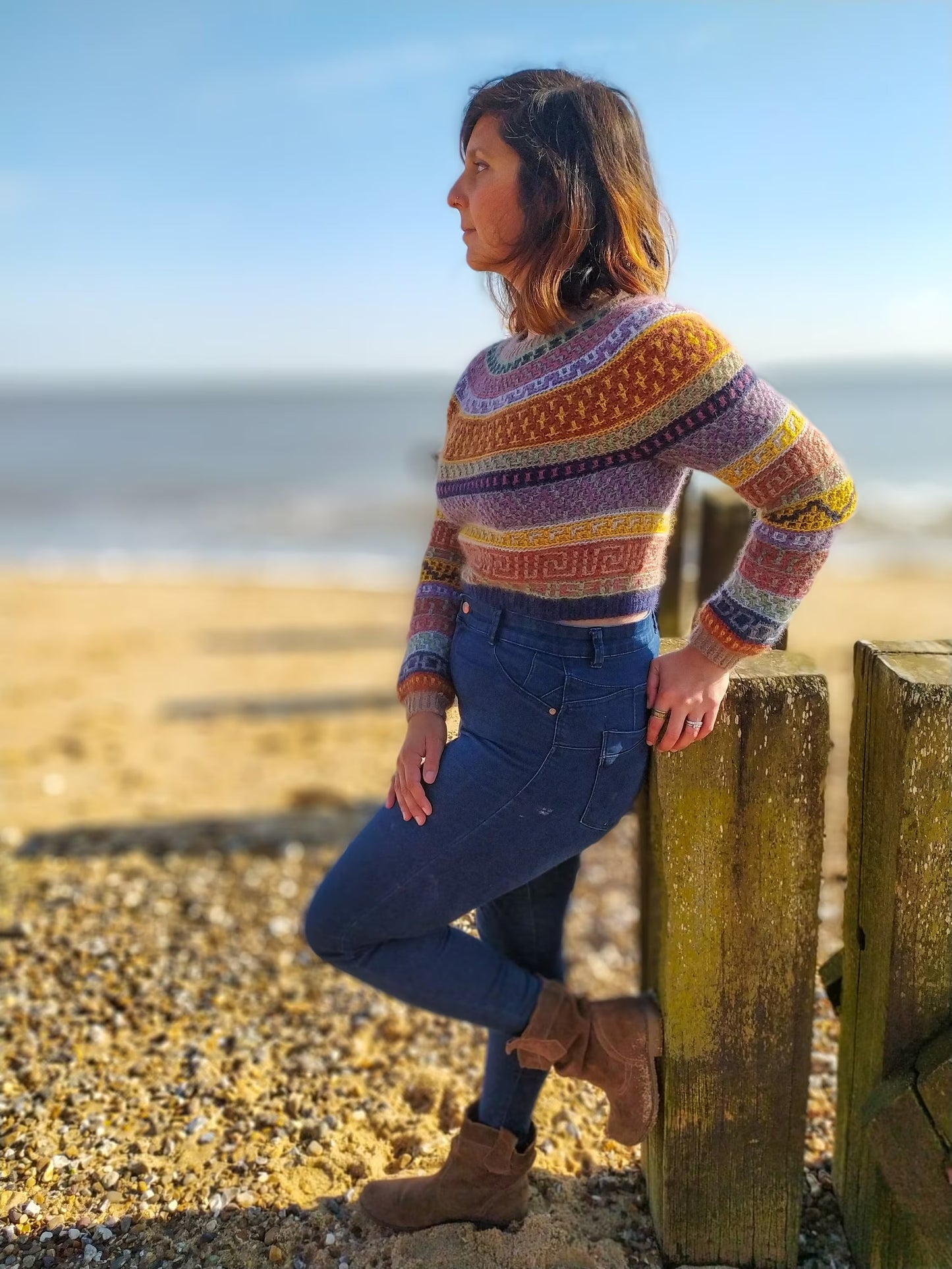 Geometric Echo Wearable Crochet Pattern