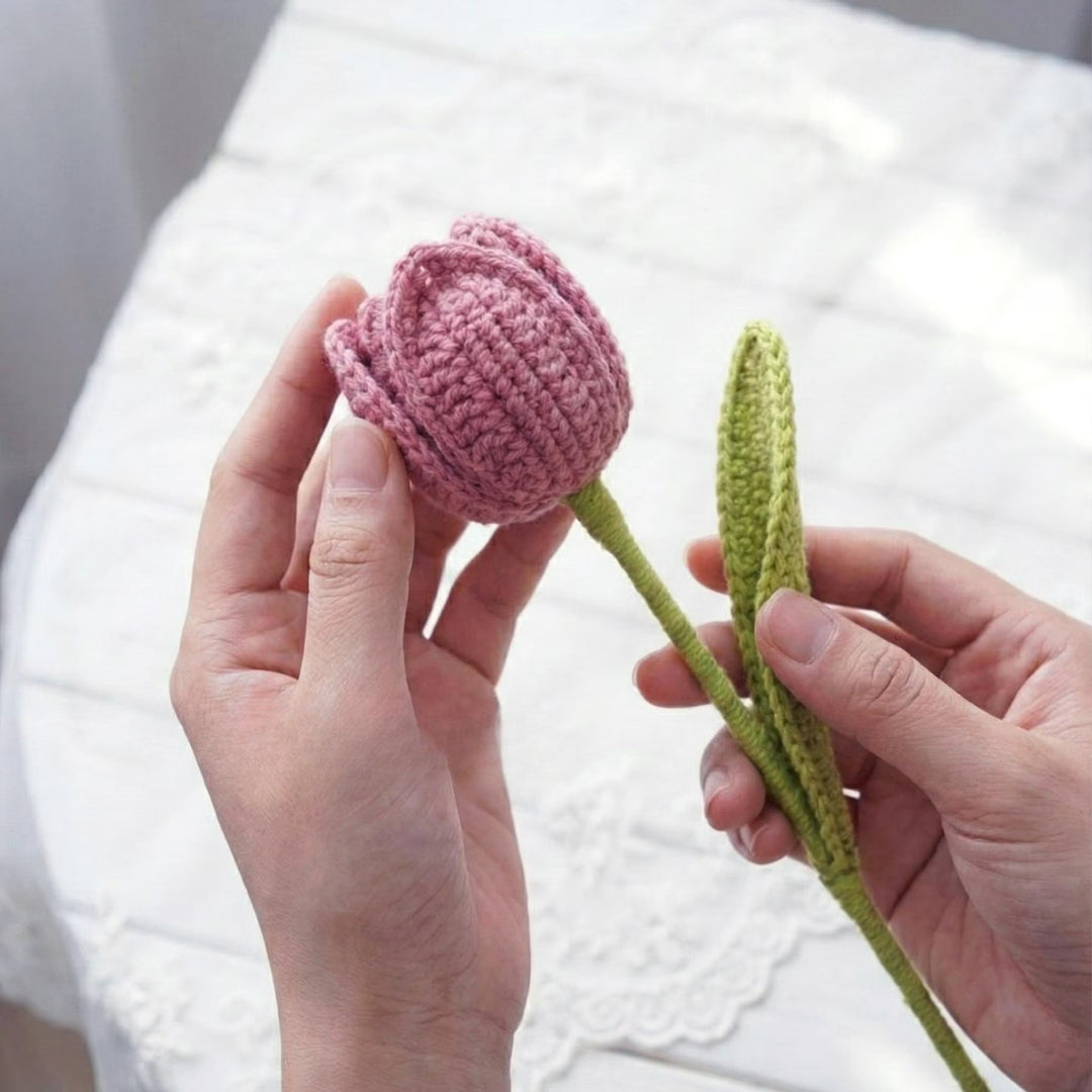 Lovely Tulips Decor Crochet Pattern