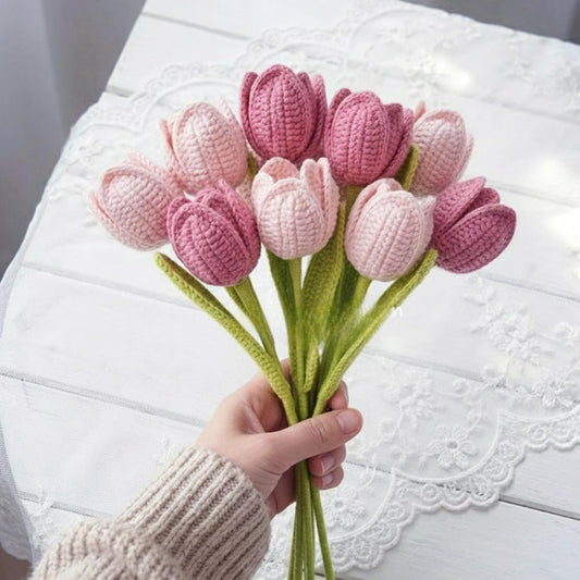 Lovely Tulips Decor Crochet Pattern