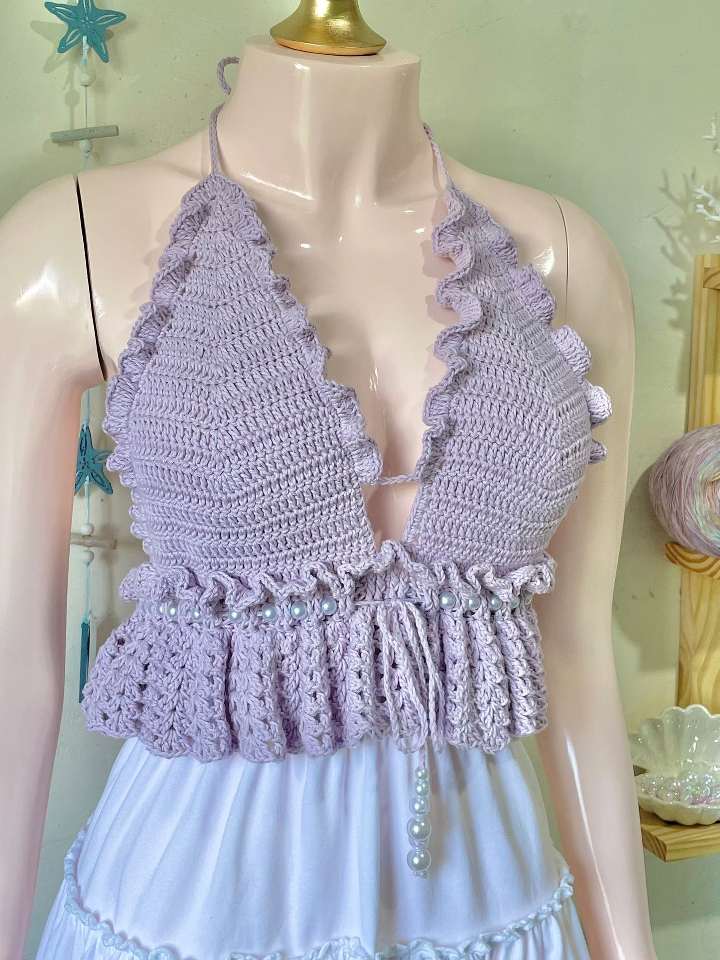 Coastal Celebration Sundress Crochet Pattern