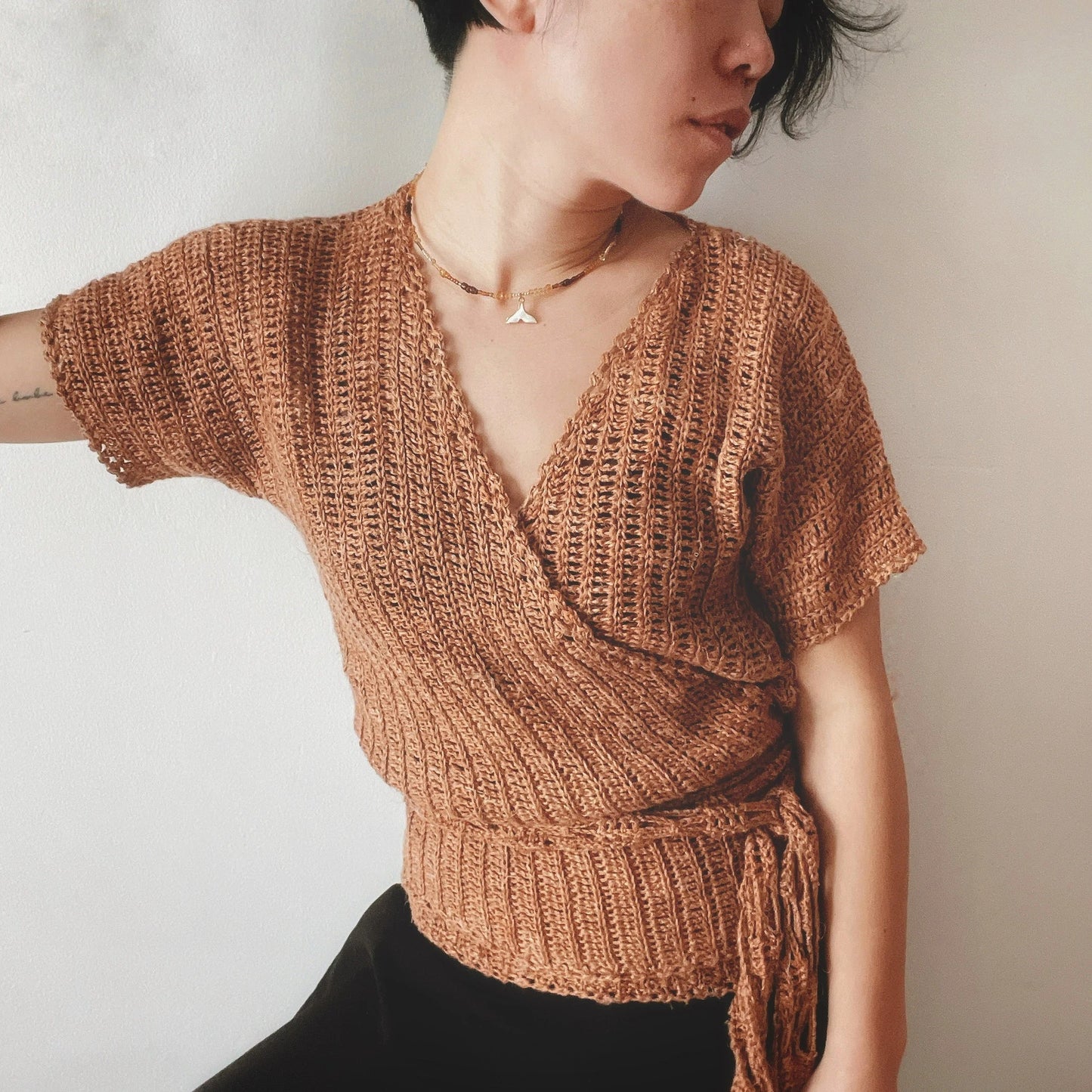 Malusa Wrap Top Crochet Pattern