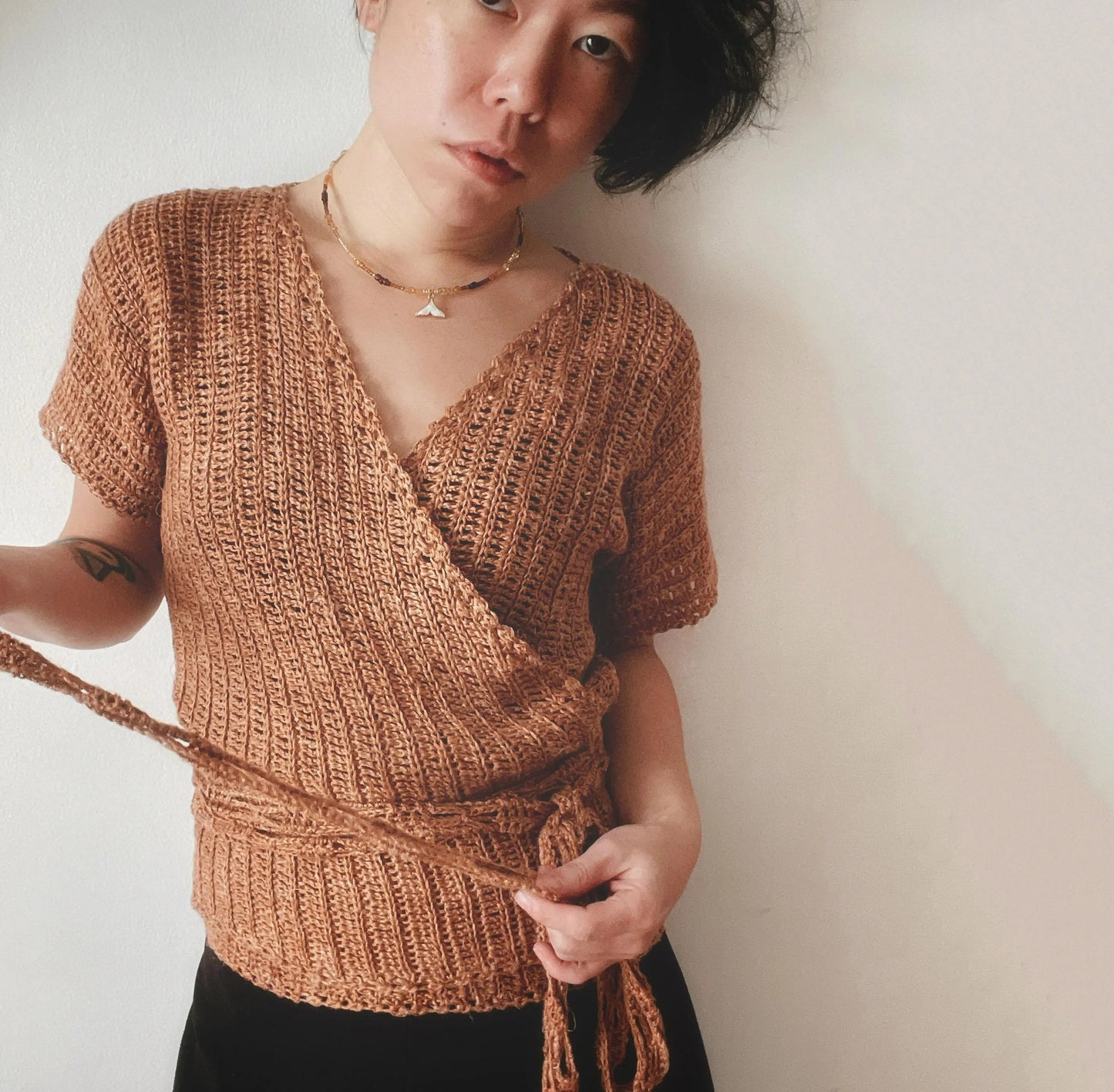 Malusa Wrap Top Crochet Pattern
