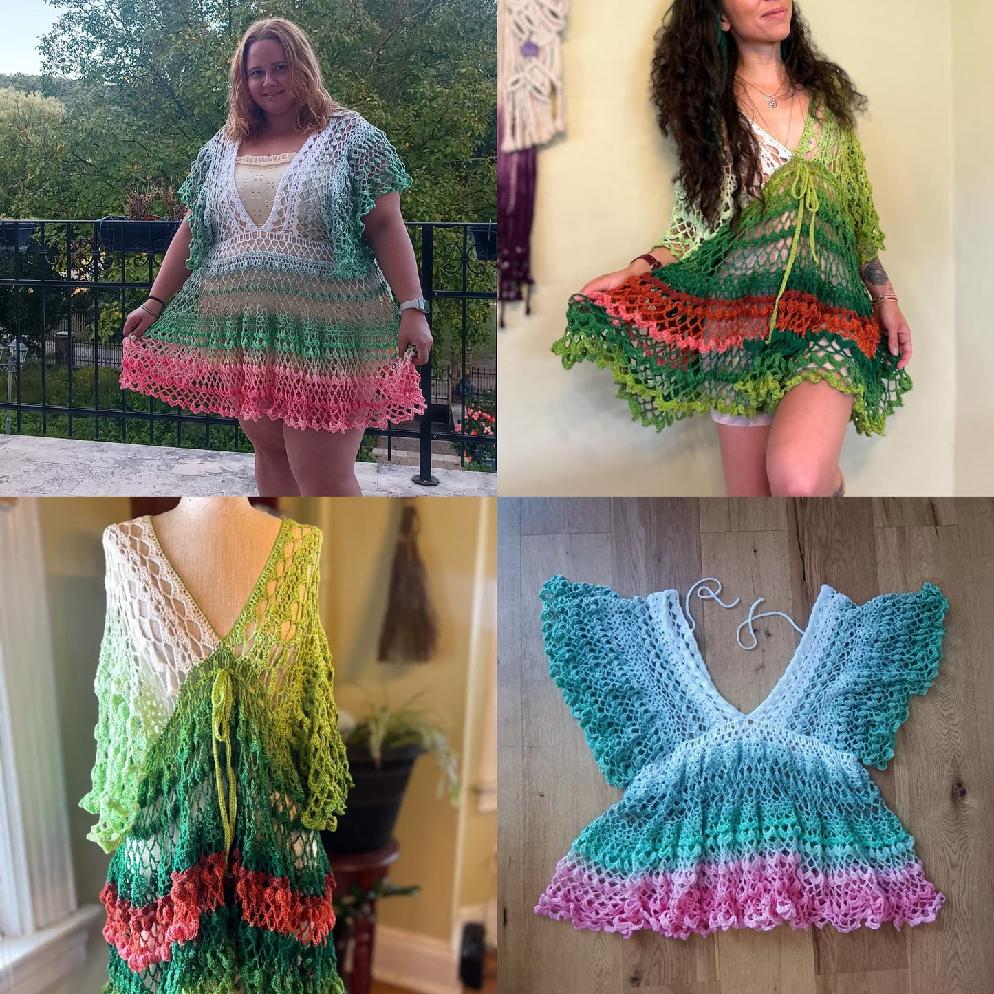 Free Spirit Seaside Layer Crochet Pattern