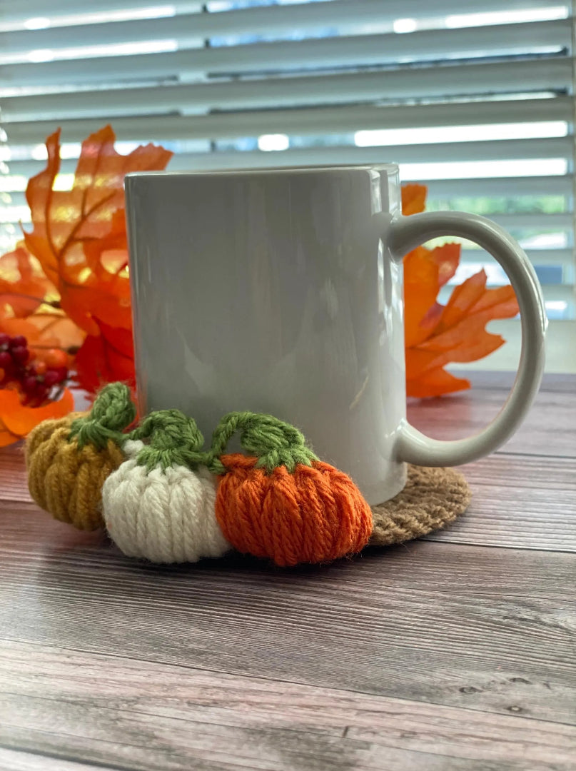 Textured Harvest Table Coaster Crochet Pattern