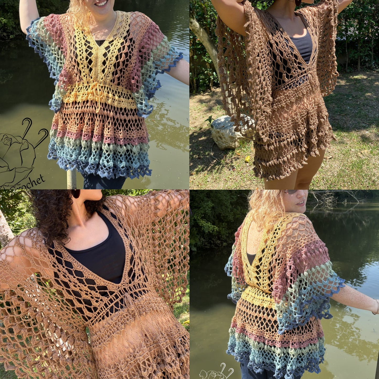 Free Spirit Seaside Layer Crochet Pattern