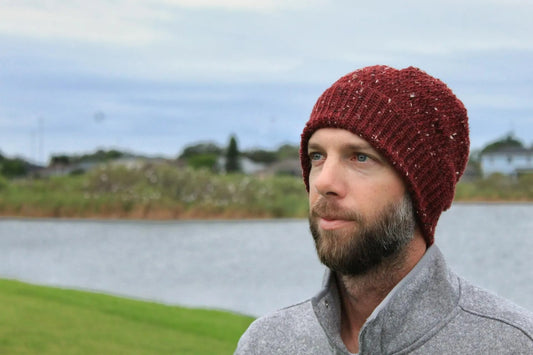 Everyday Ribbed Winter Cap Crochet Pattern
