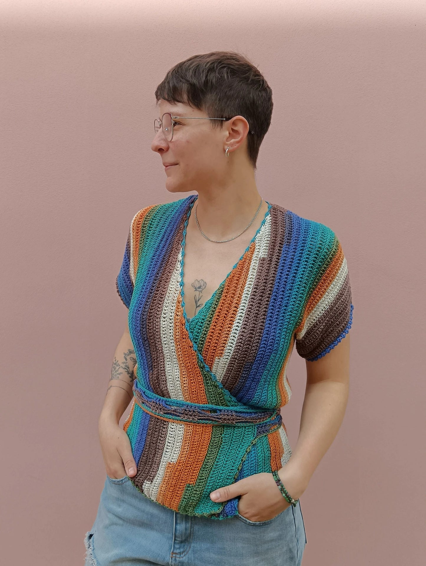 Malusa Wrap Top Crochet Pattern