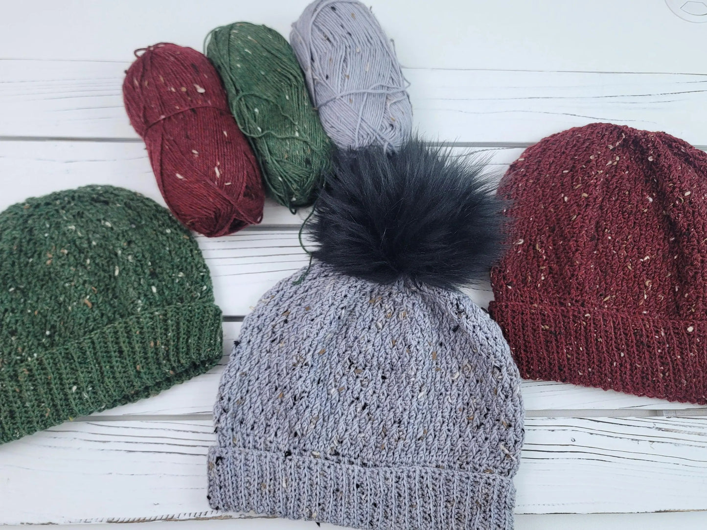Everyday Ribbed Winter Cap Crochet Pattern